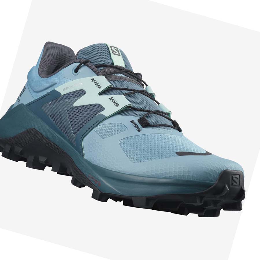 Salomon WILDCROSS 2 Kadın Patika Koşu Ayakkabısı Mavi | TR 2779XYU